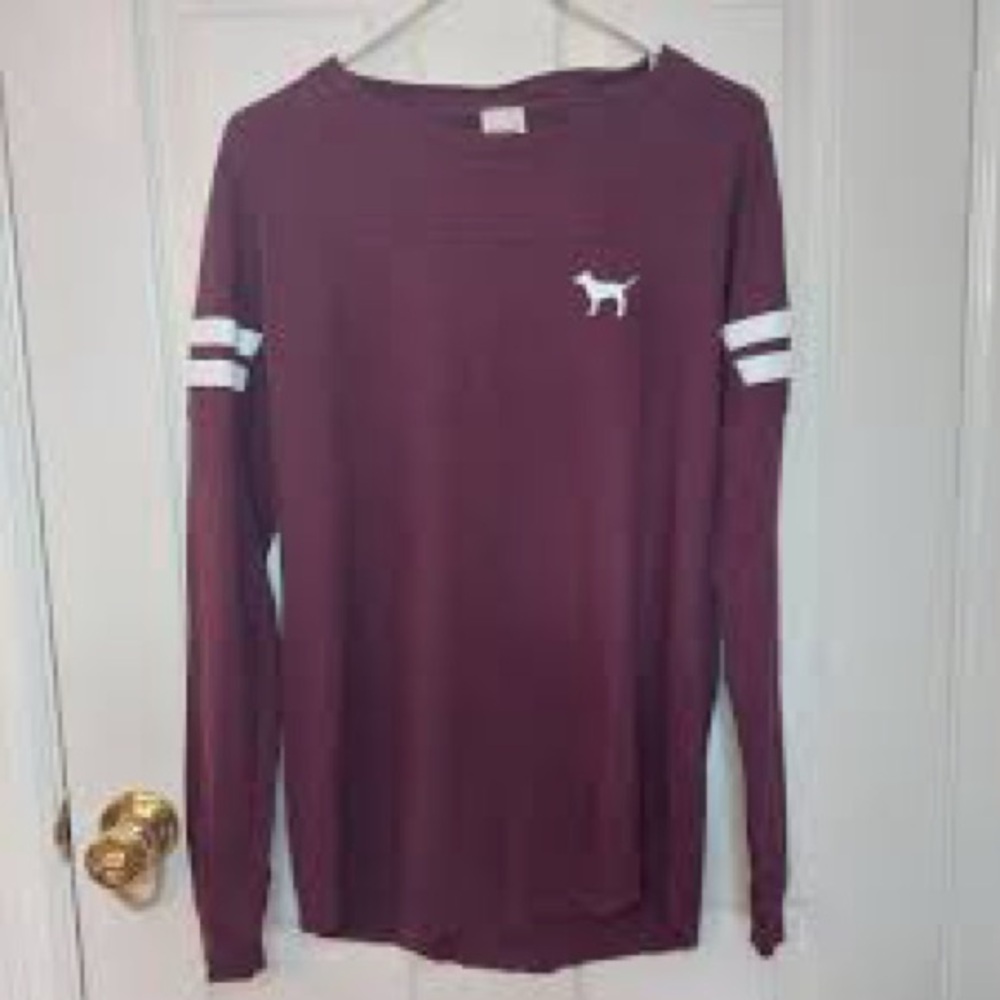 Long sleeve pink shirt